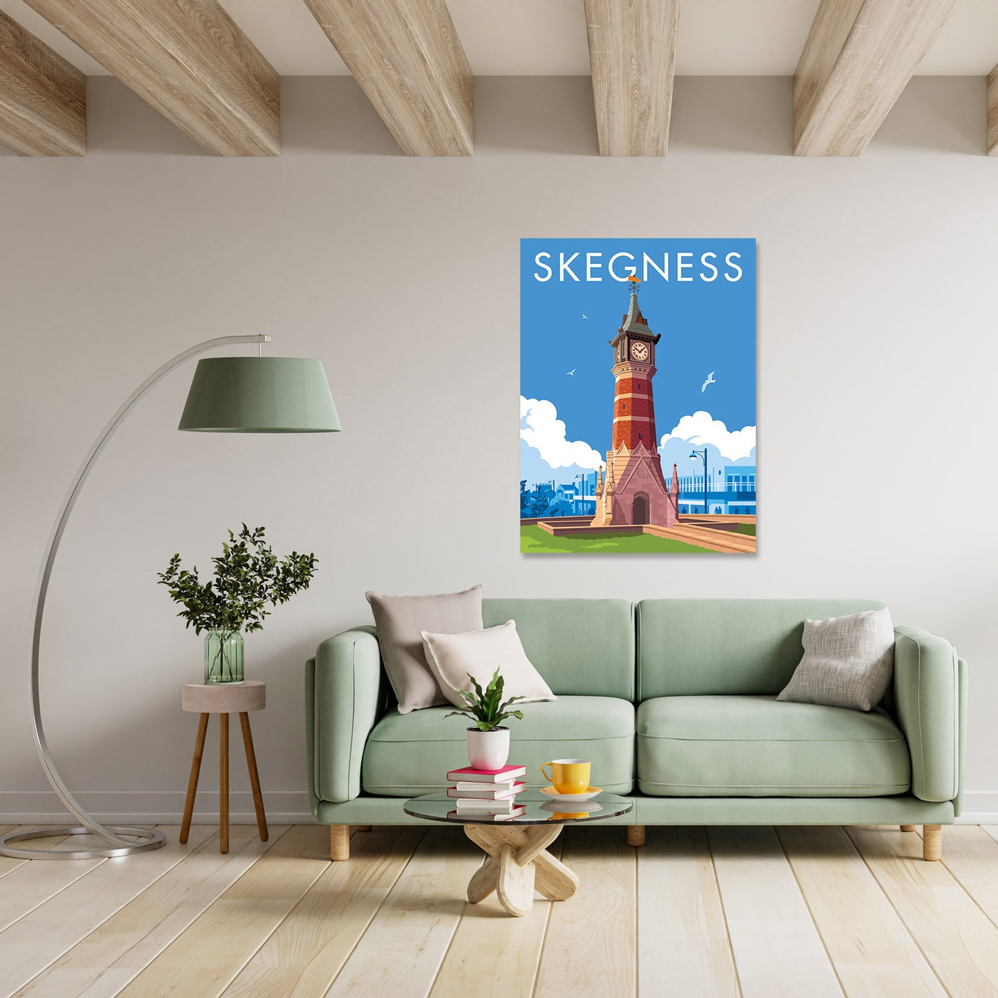 Skegness Art Print