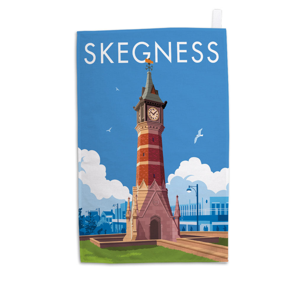 Skegness Tea Towel