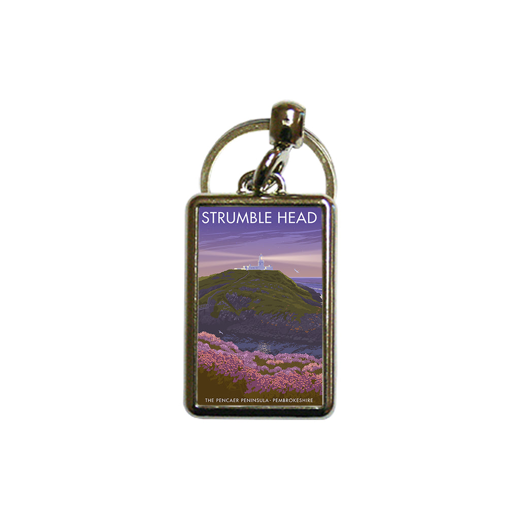 Strumble Head Metal Keyring