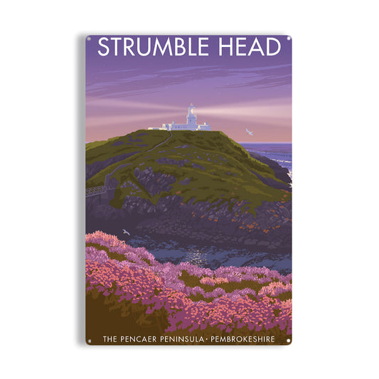 Strumble Head Metal Sign
