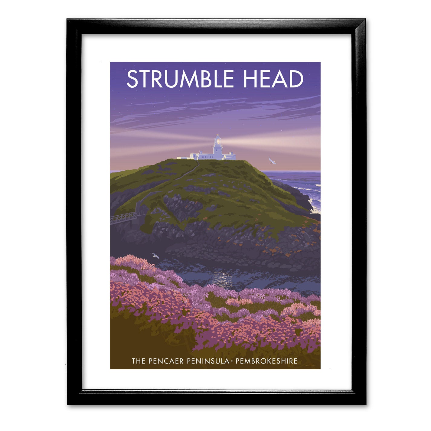 Strumble Head Art Print