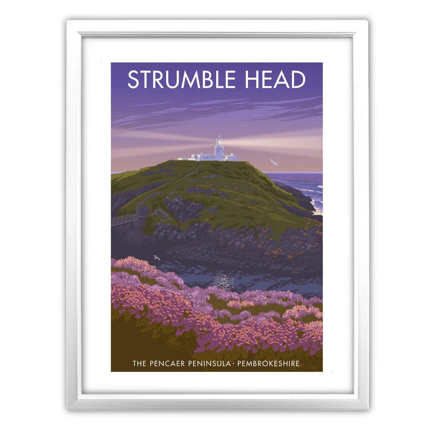 Strumble Head Art Print