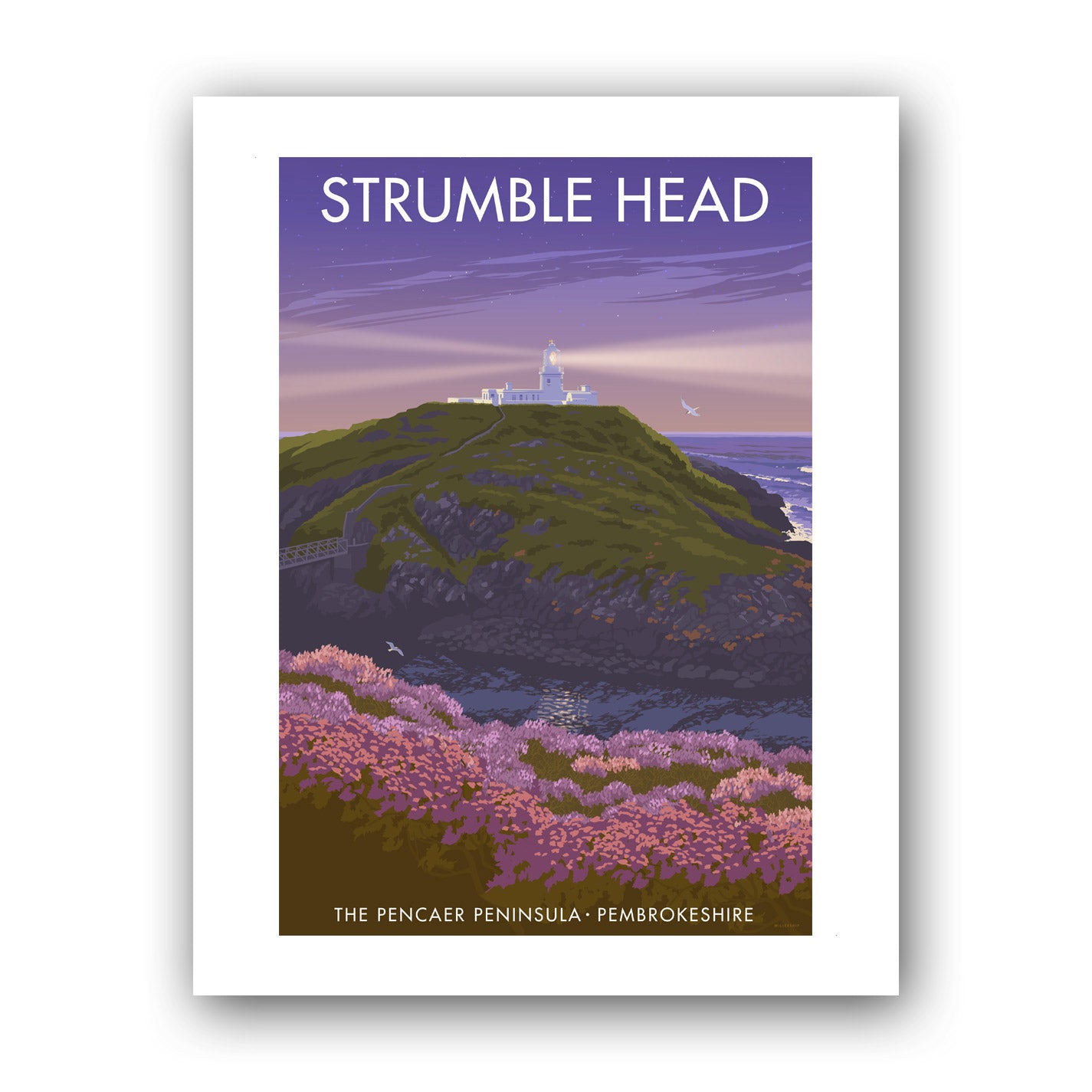 Strumble Head Art Print