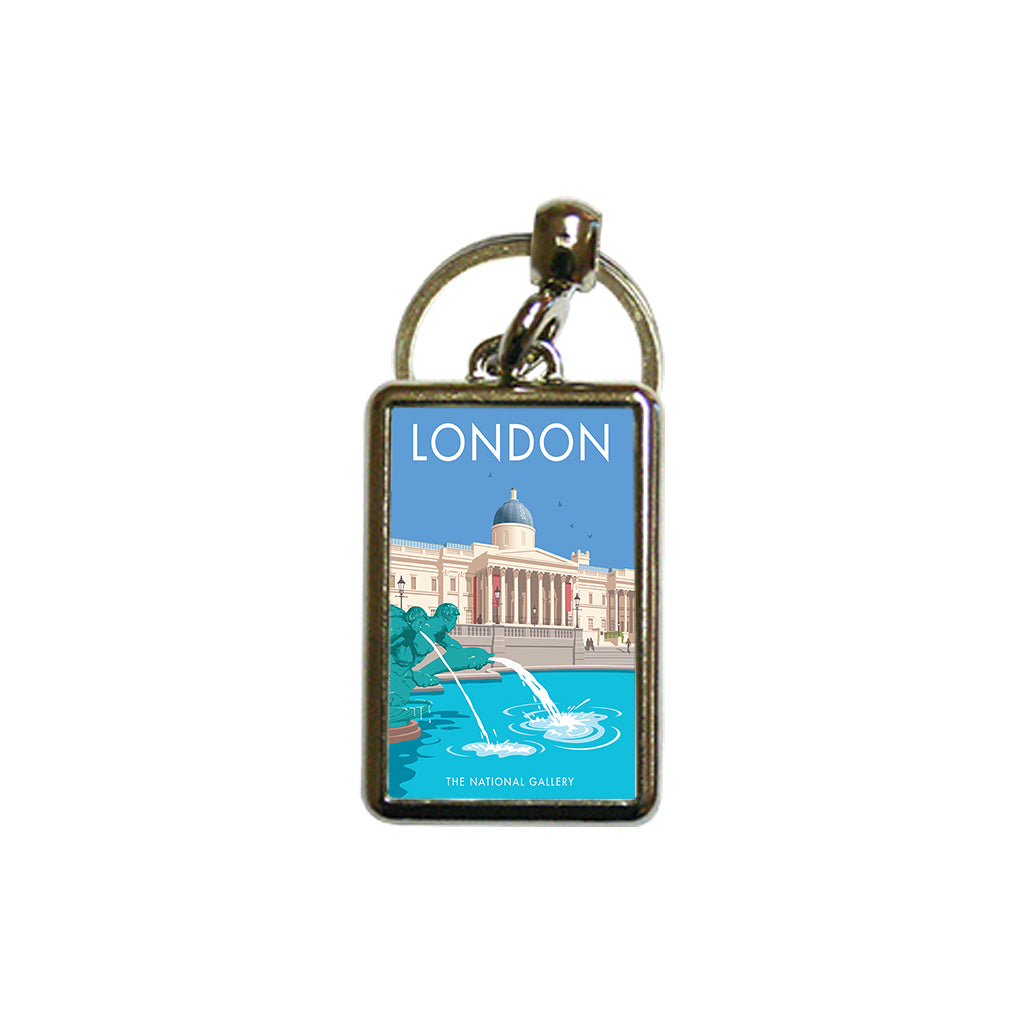 National Gallery Metal Keyring