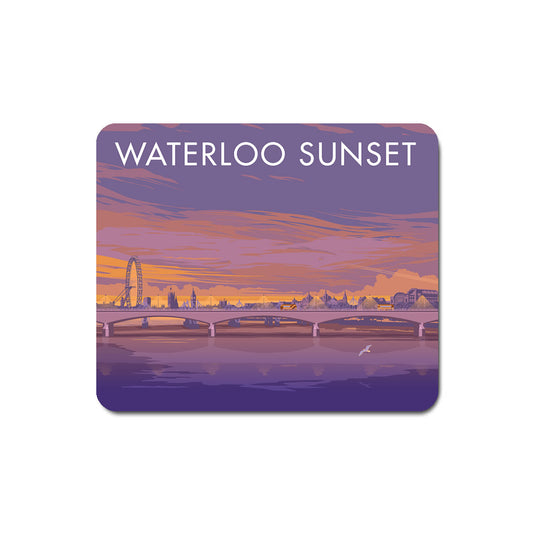 London, Waterloo Sunset Mouse Mat