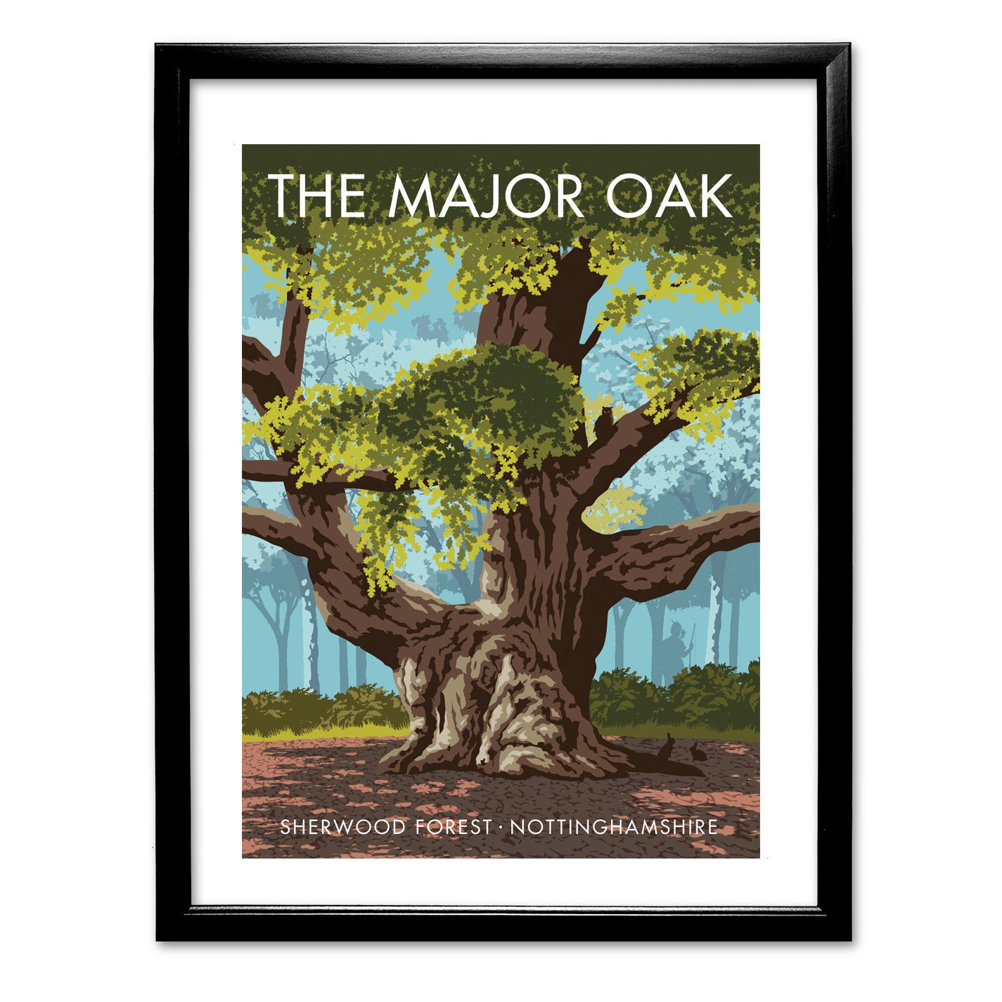 The Major Oak Art Print