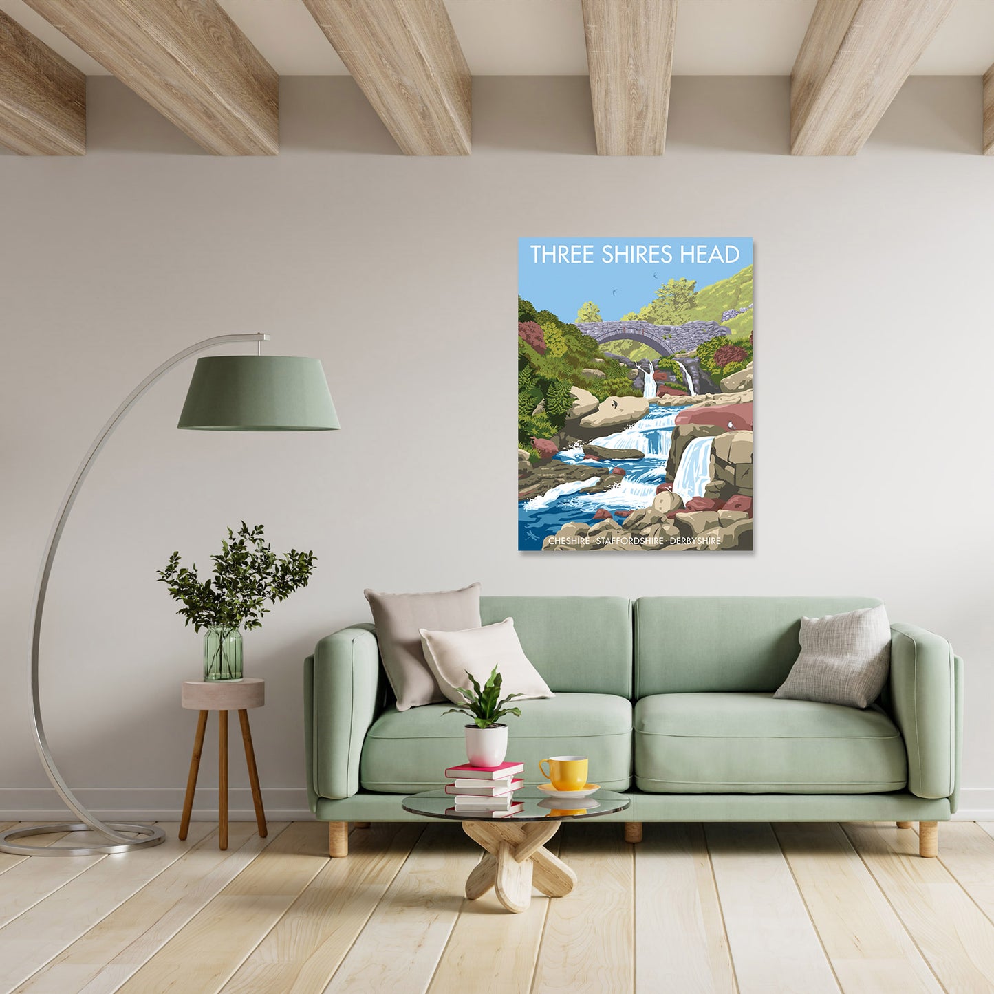 Three Shires Head Art Print