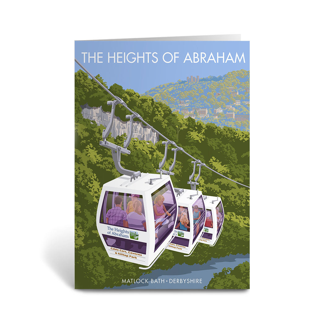 The Heights of Abraham Greeting Card 7x5