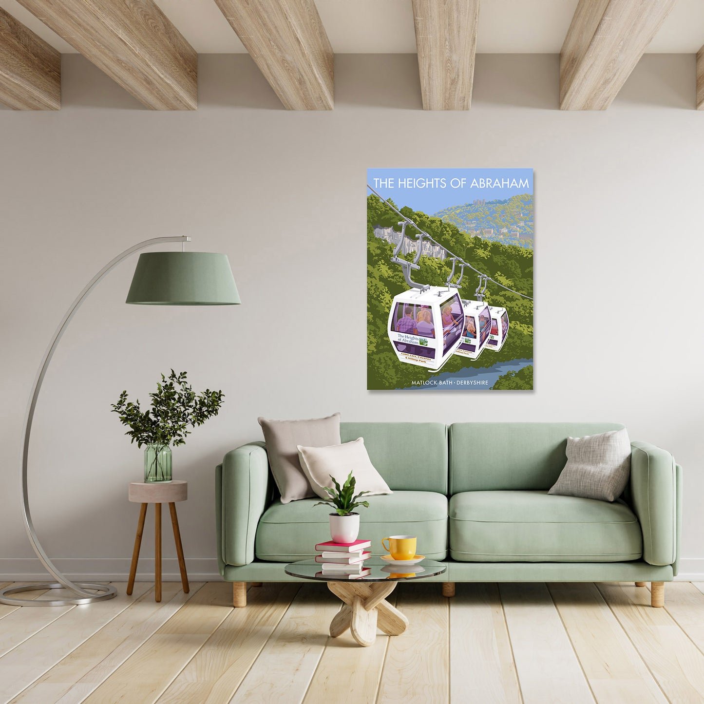 The Heights of Abraham Art Print
