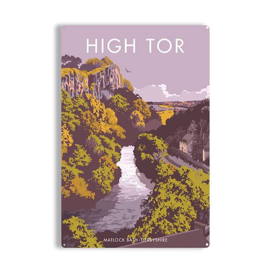 High Tor Metal Sign
