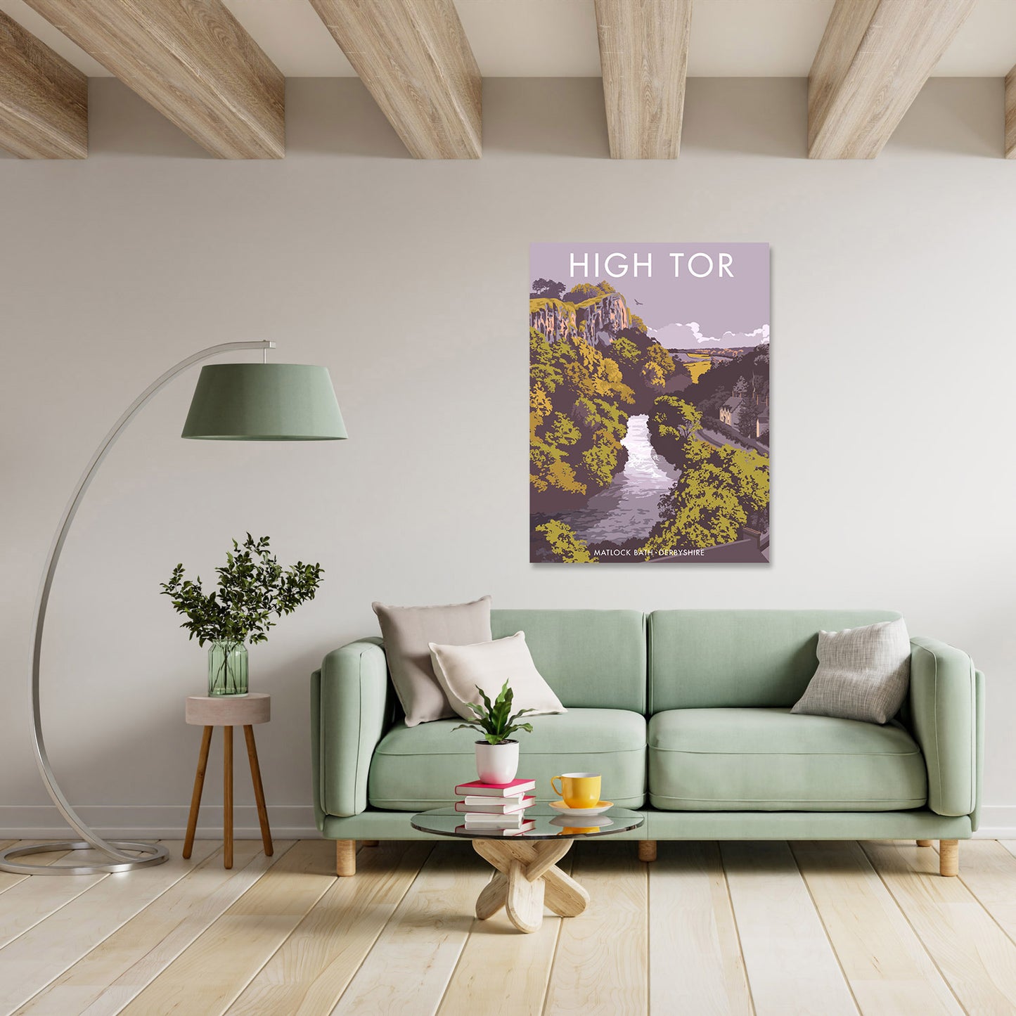 High Tor Art Print