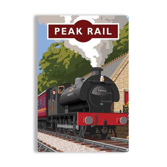 Peak Rail Metal Sign