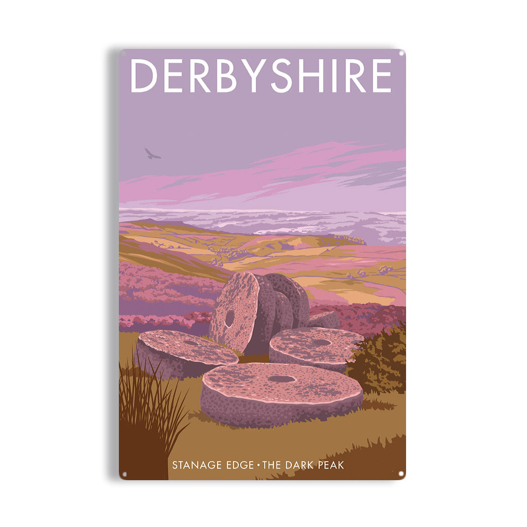 Derbyshire Metal Sign