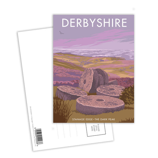 Derbyshire Postcard Pack of 8