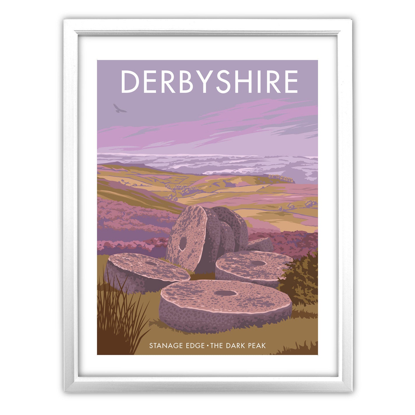 Derbyshire Art Print