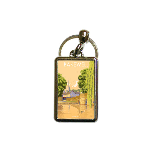 Bakewell Metal Keyring