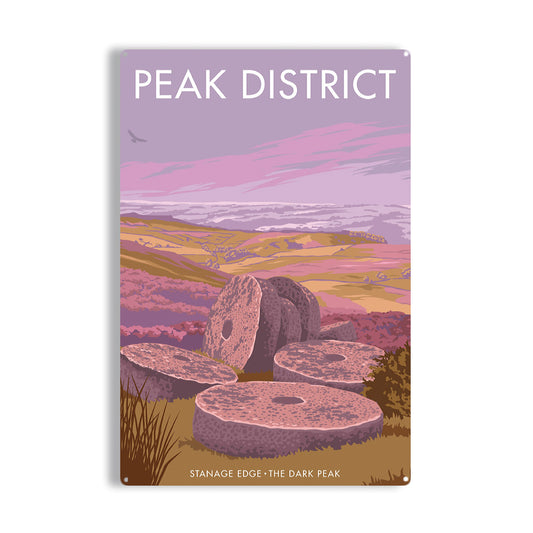 Peak District Metal Sign