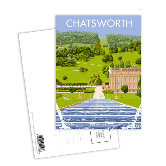 Chatsworth Postcard Pack of 8