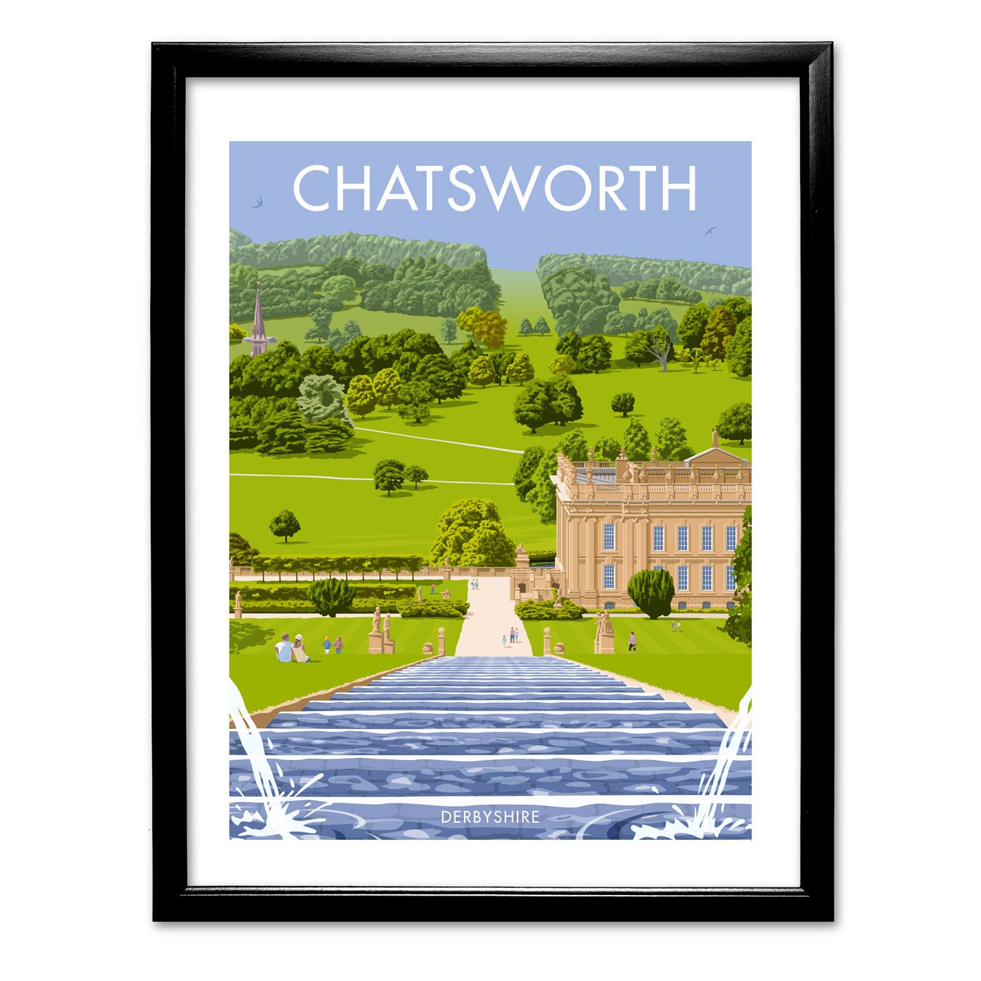 Chatsworth Art Print