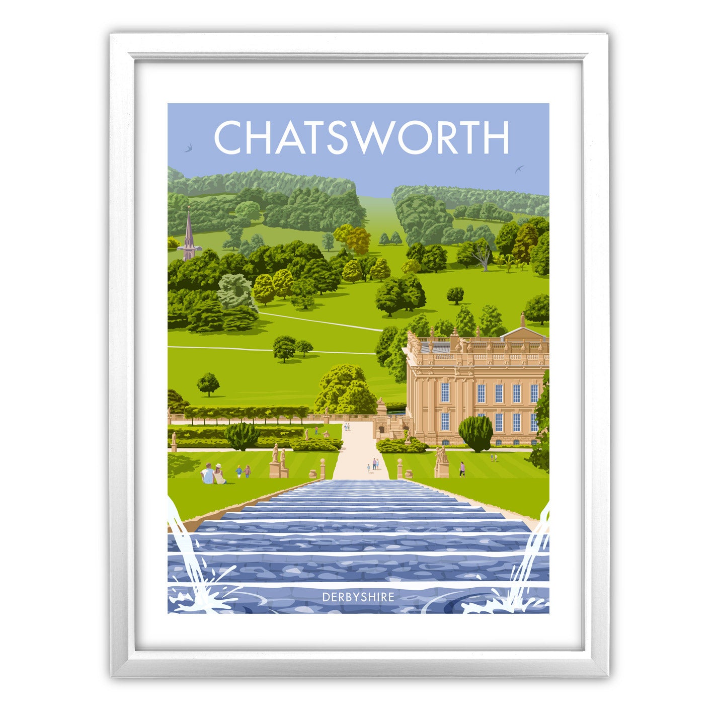 Chatsworth Art Print