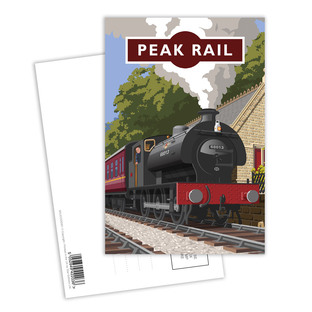 Peak Rail Postcard Pack of 8