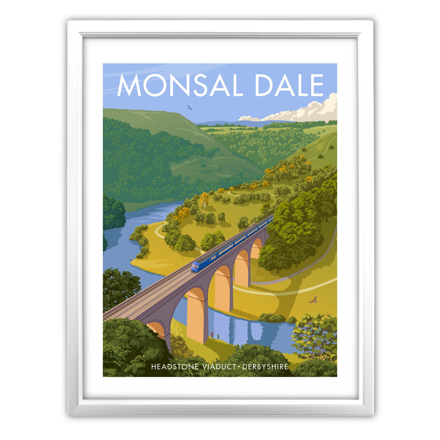 Headstone Viaduct, Monsal Dale Art Print