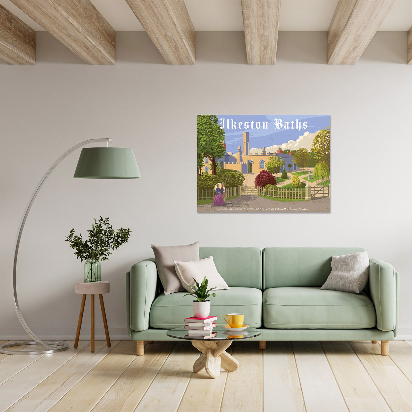 Ilkeston Baths Art Print