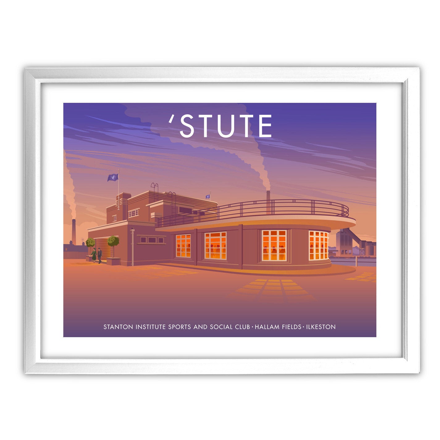 Ilkeston Stanton Institute Art Print