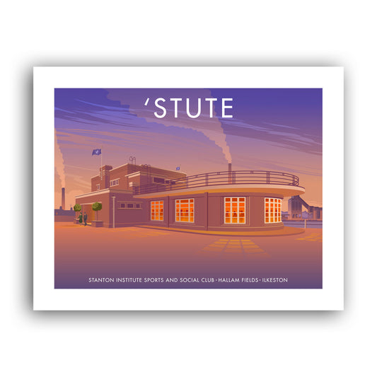 Ilkeston Stanton Institute Art Print