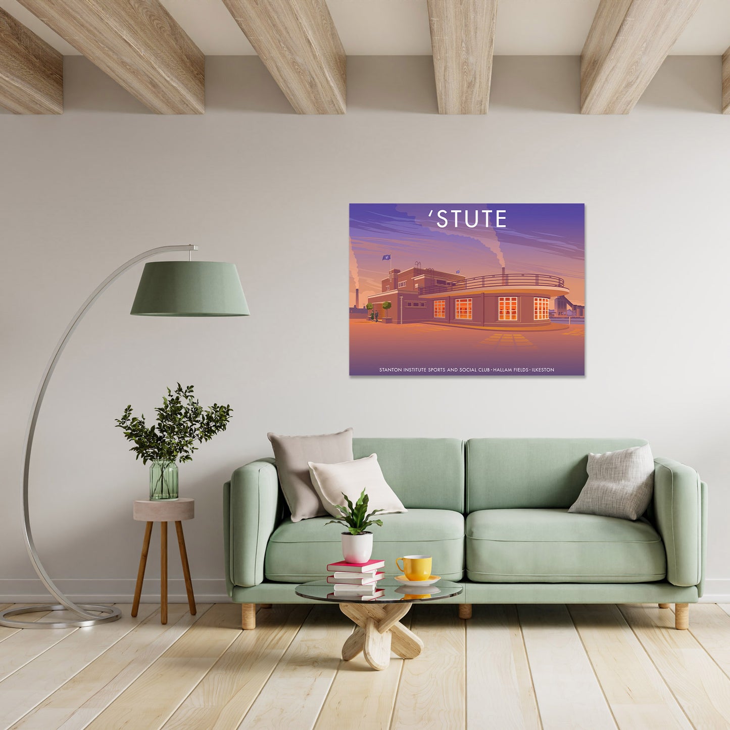 Ilkeston Stanton Institute Art Print