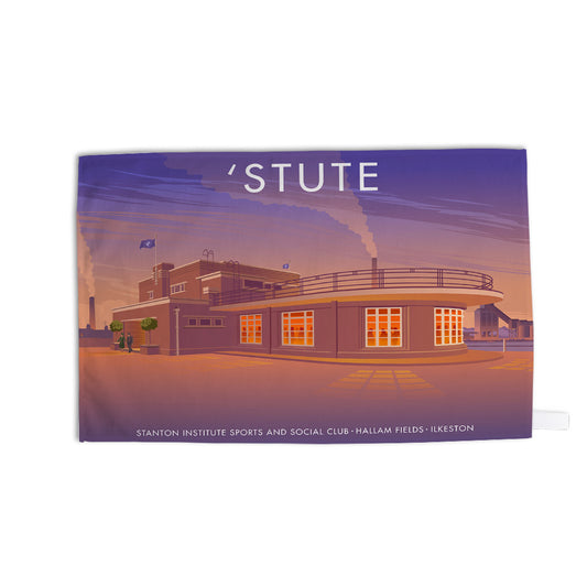 Ilkeston Stanton Institute Tea Towel