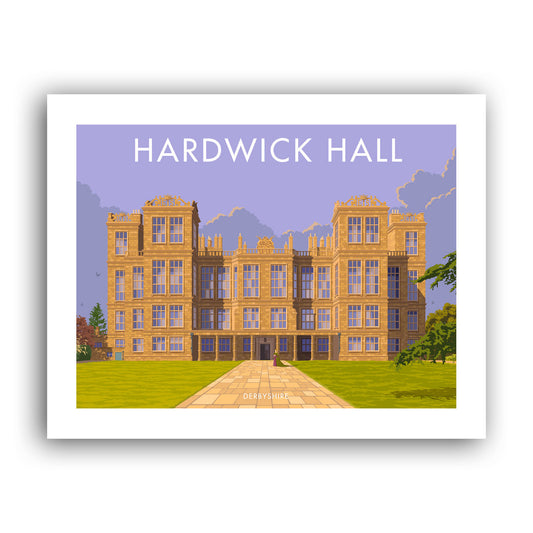 Hardwick Hall, Debyshire Art Print