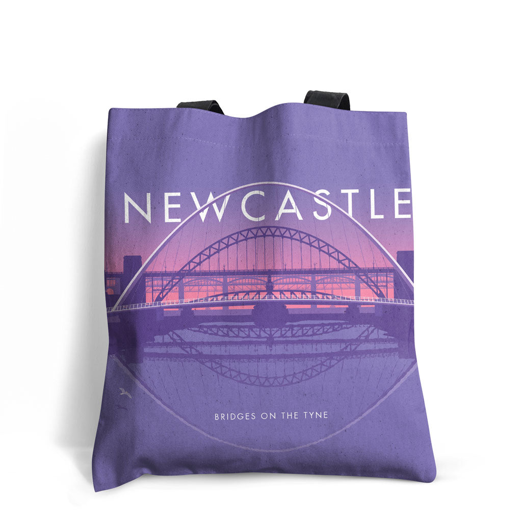 Newcastle, Bridges on the Tyne Premium Tote Bag