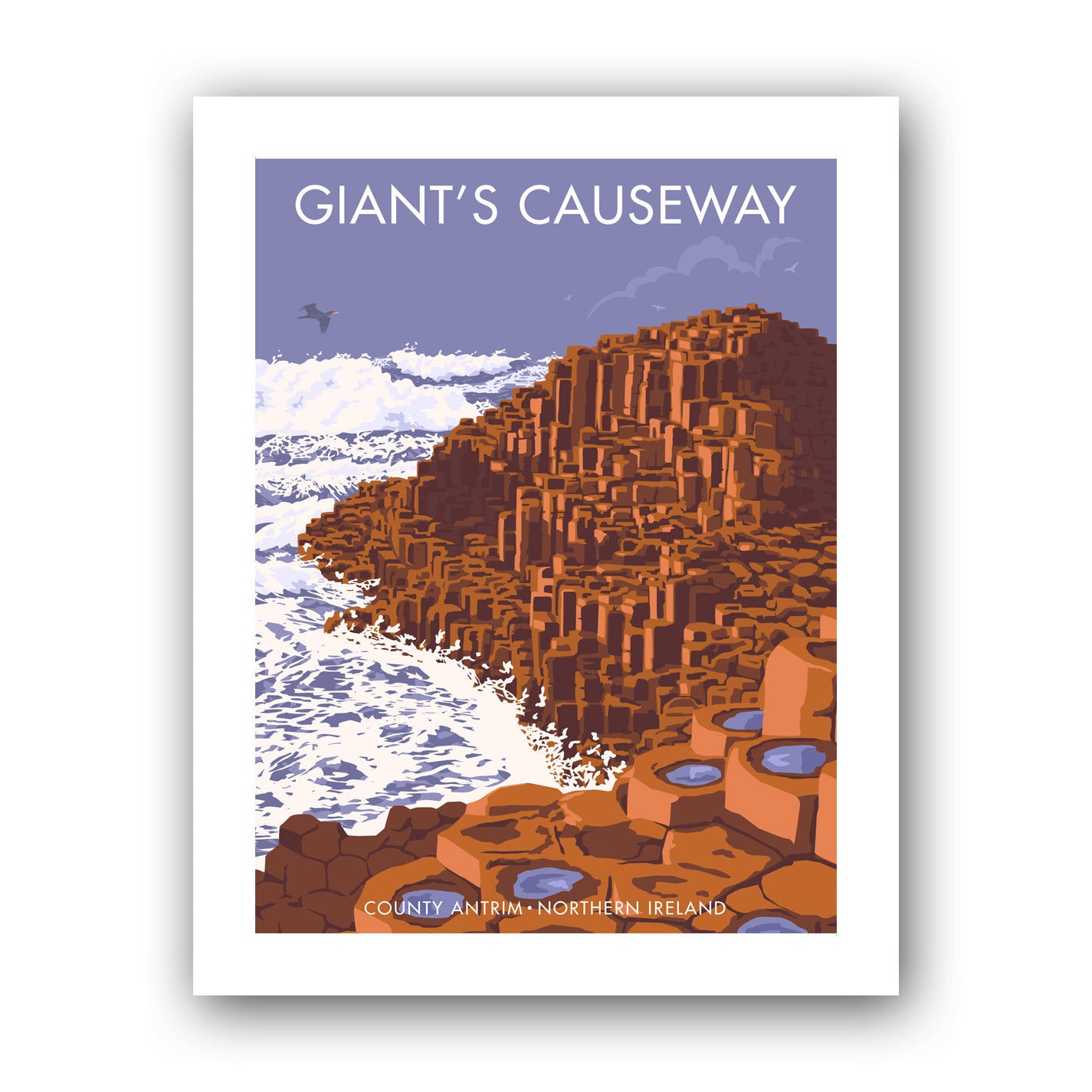 Giant's Causeway Art Print