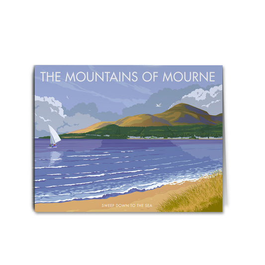 The Mountains of Mourne Greeting Card 7x5