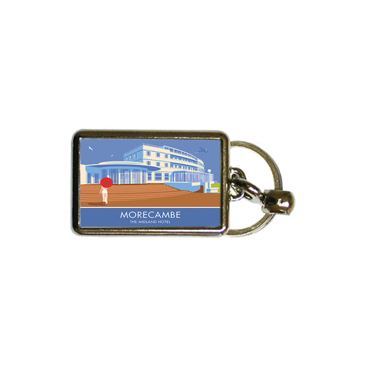 Morecambe, The Midland Hotel Metal Keyring