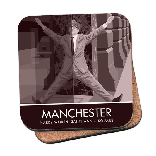Harry Worth, Saint Ann's Square, Manchester Coaster