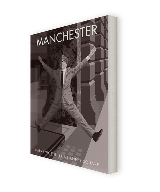Harry Worth, Saint Ann's Square, Manchester Canvas