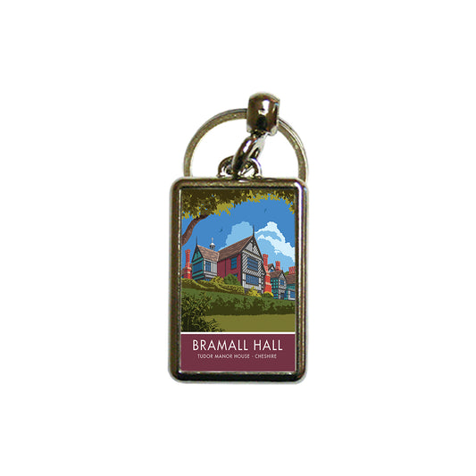 Bramall Hall, Cheshire Metal Keyring