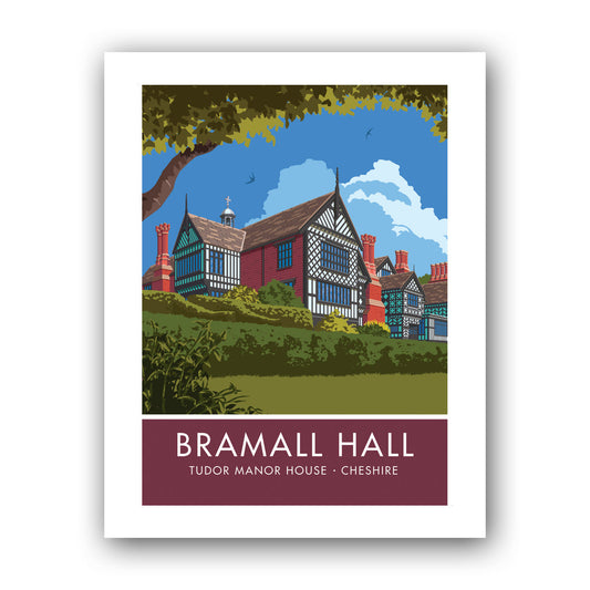 Bramall Hall, Cheshire Art Print