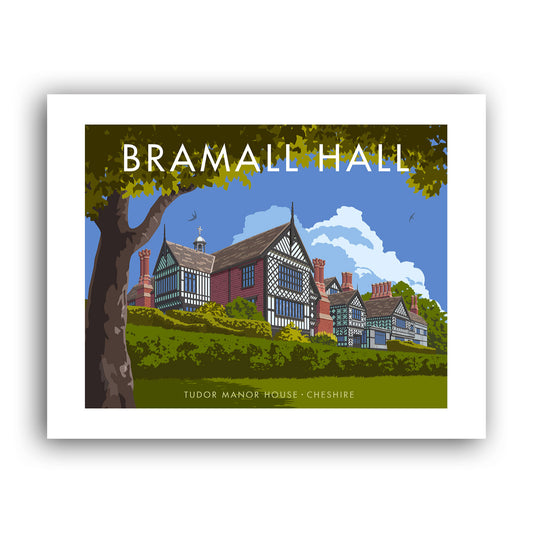 Bramall Hall, Cheshire Art Print