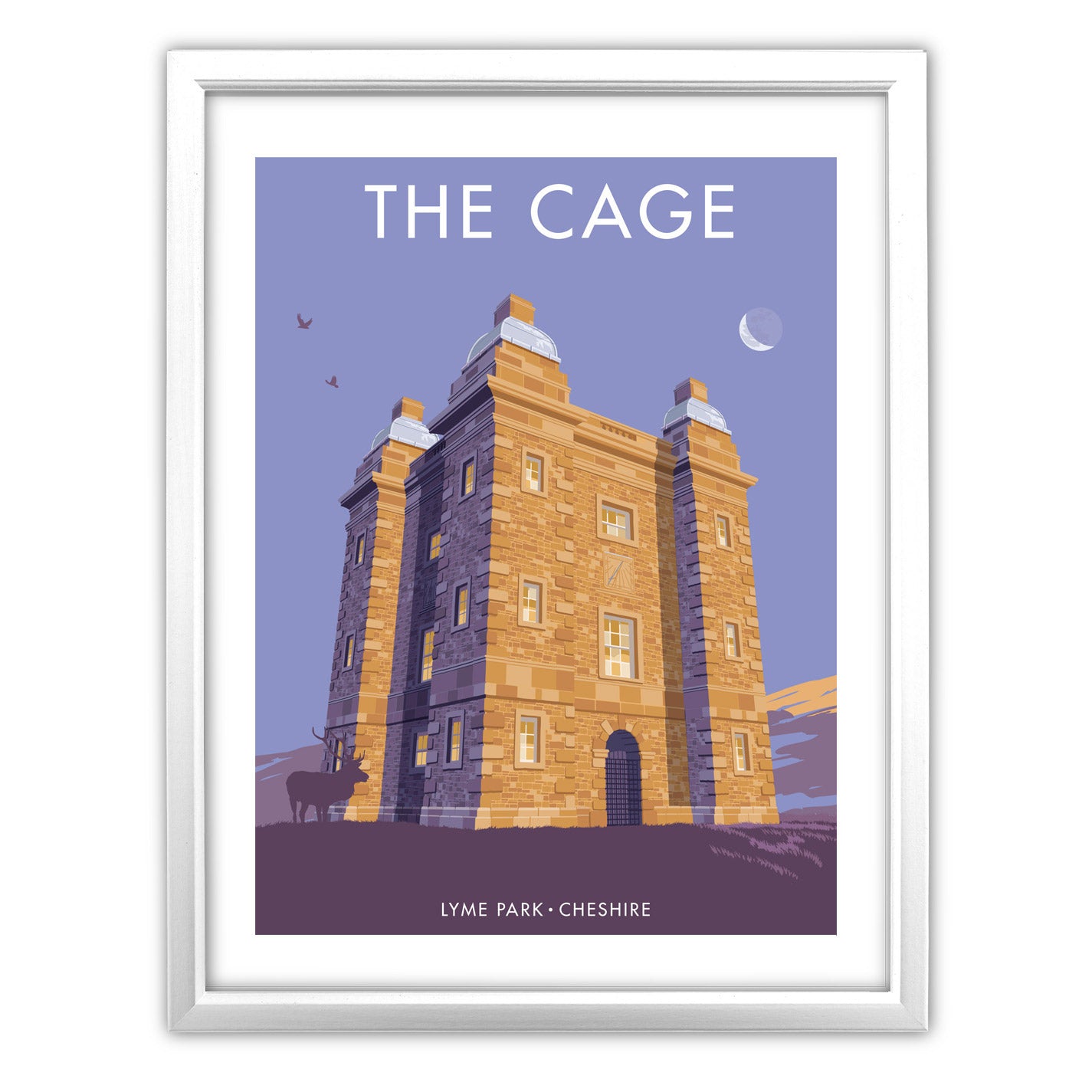 The Cage, Lyme Park Art Print