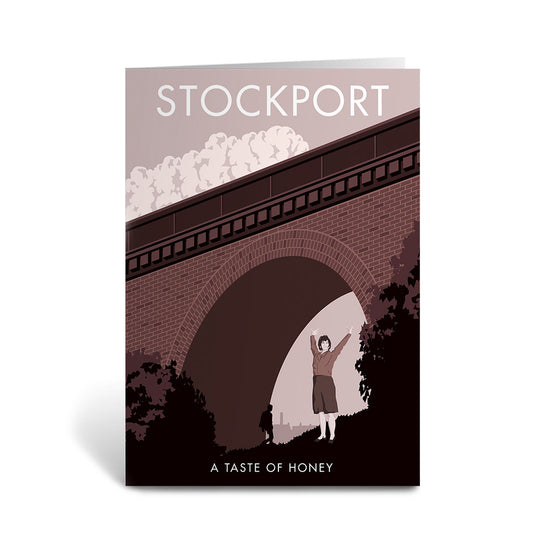 Stockport, Taste of Honey Greeting Card 7x5