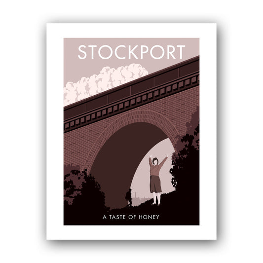 Stockport, Taste of Honey Art Print