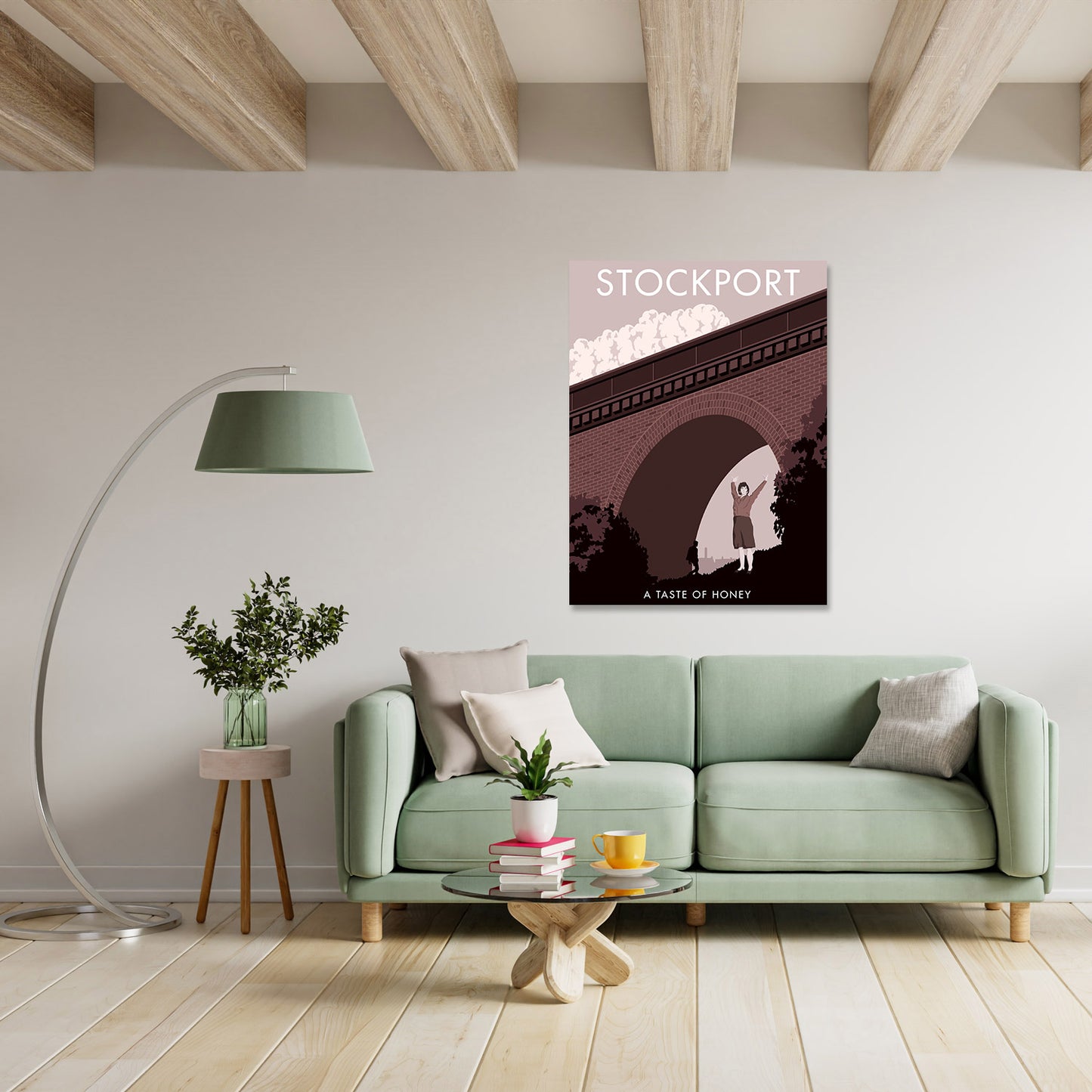 Stockport, Taste of Honey Art Print