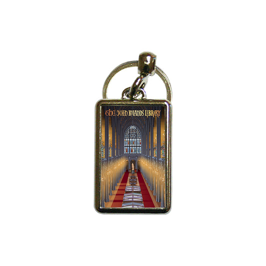 The John Rylands Library Metal Keyring