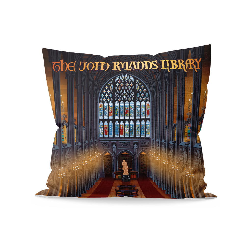 The John Rylands Library Cushion