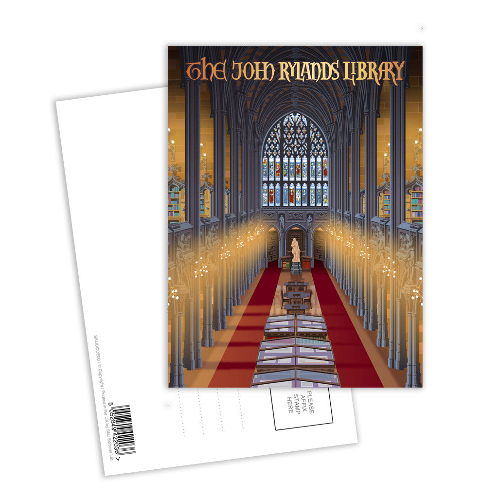 The John Rylands Library Postcard Pack of 8
