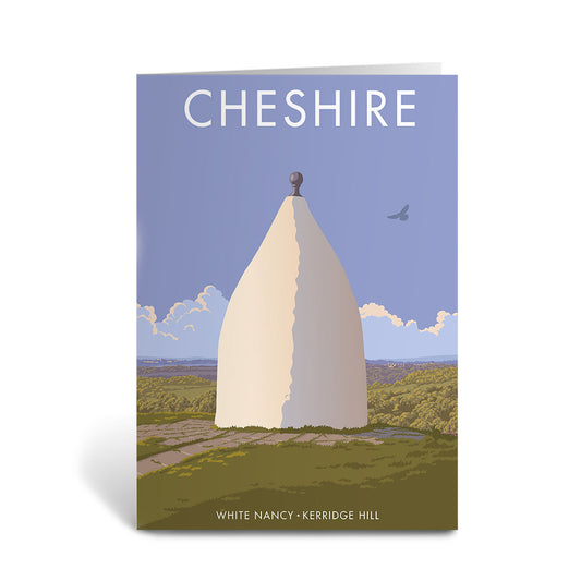 White Nancy, Kerridge Hill Greeting Card 7x5