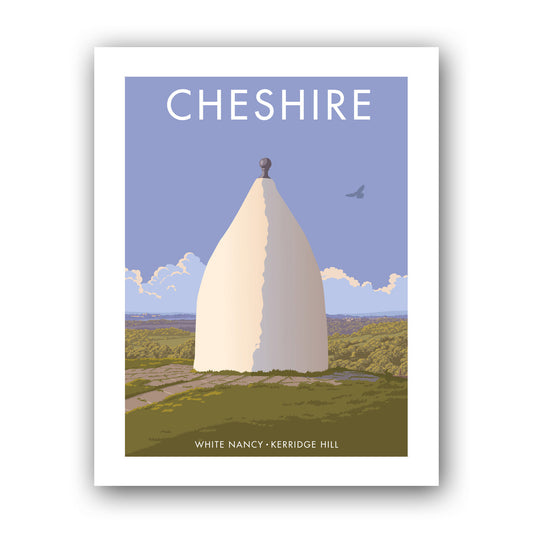 White Nancy, Kerridge Hill Art Print